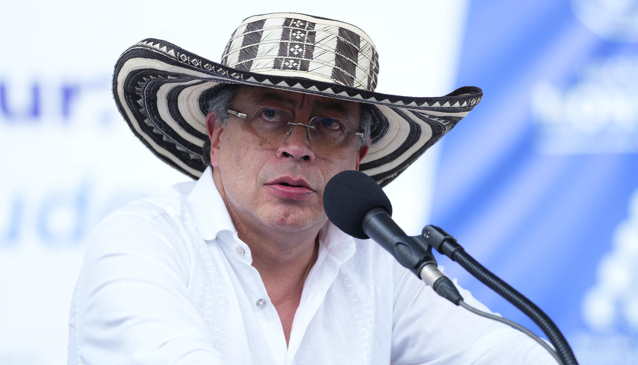 El Presidente Gustavo Petro.