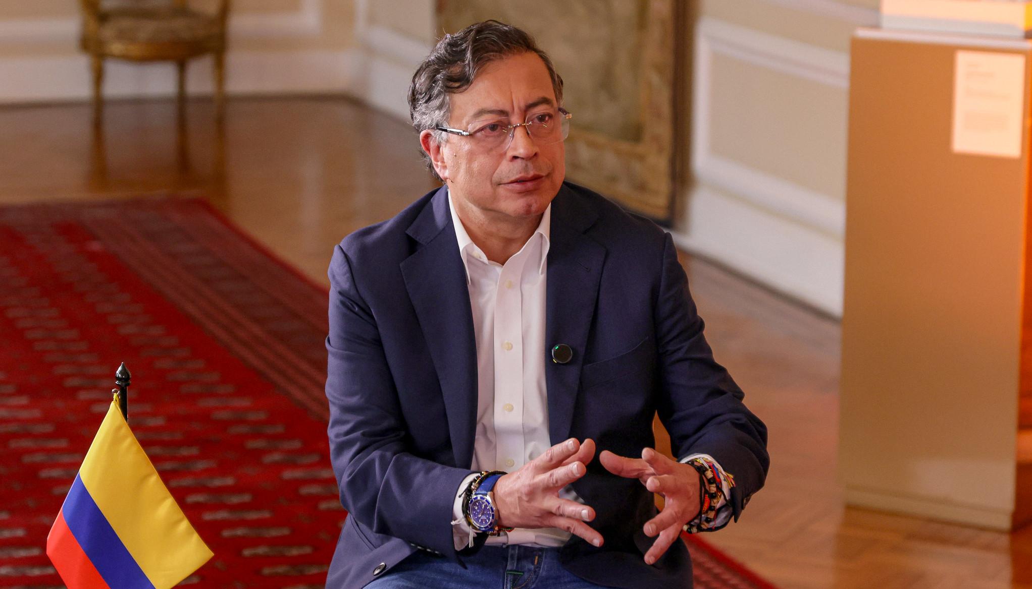 El Presidente Gustavo Petro.