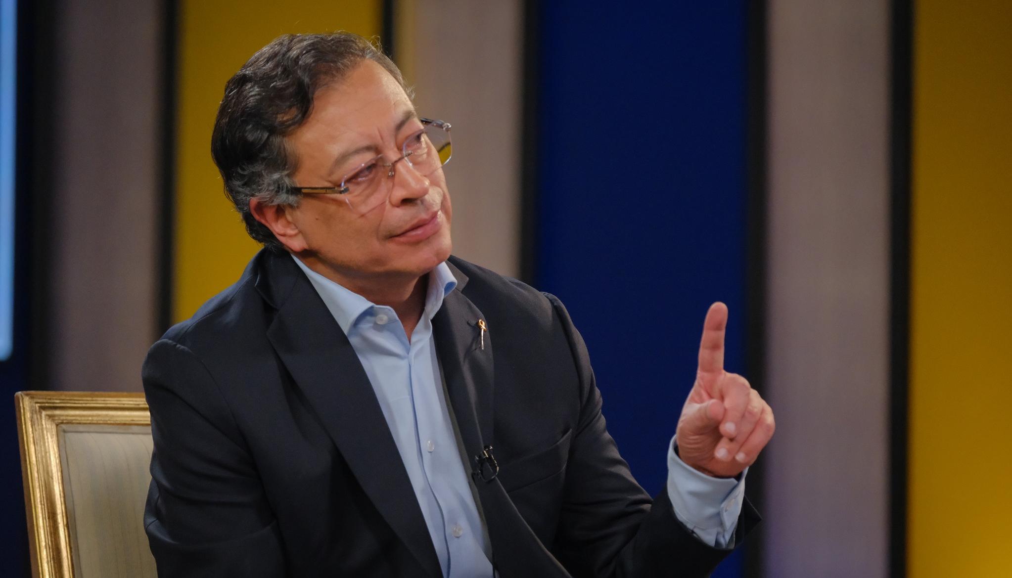 El Presidente Gustavo Petro.