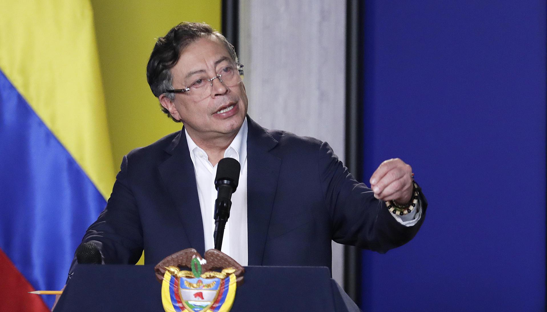 El Presidente Gustavo Petro.