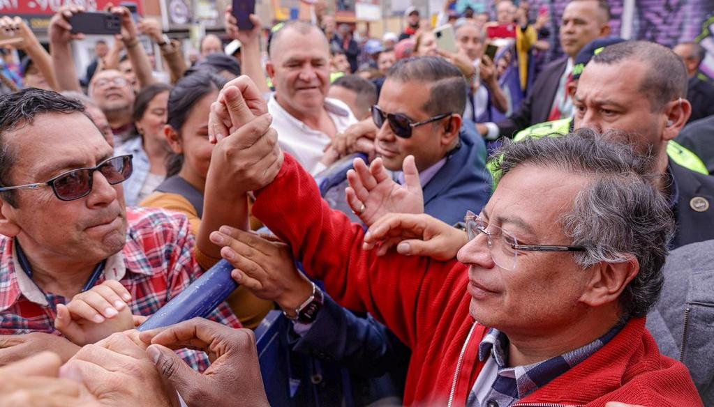 El Presidente Gustavo Petro. 