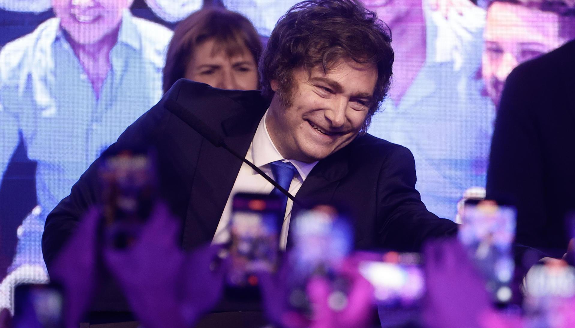 El presidente argentino, Javier Milei.