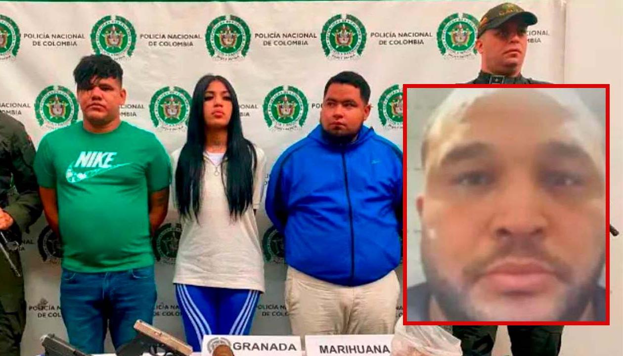 Capturados del 'Tren de Aragua' y Ender Alexis Rojas.
