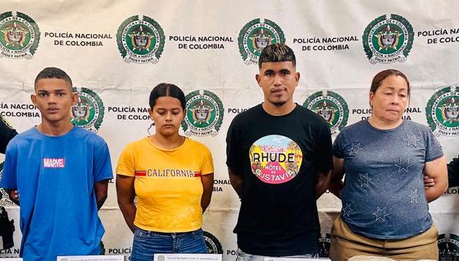 Capturan a cuatro presuntos ‘Costeños’ 