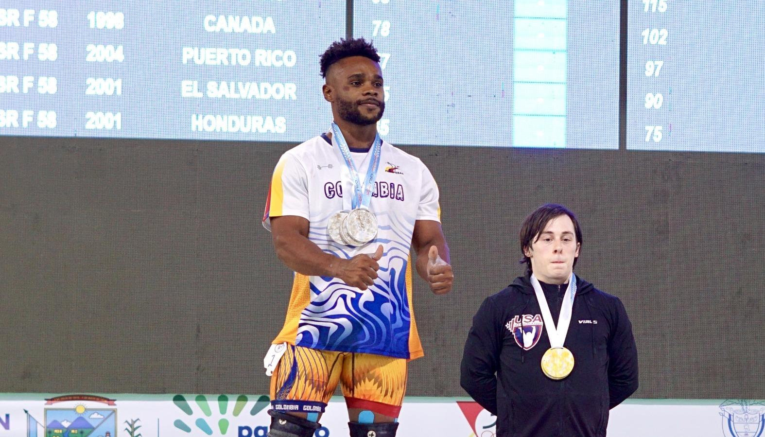 El colombiano Francisco Mosquera.