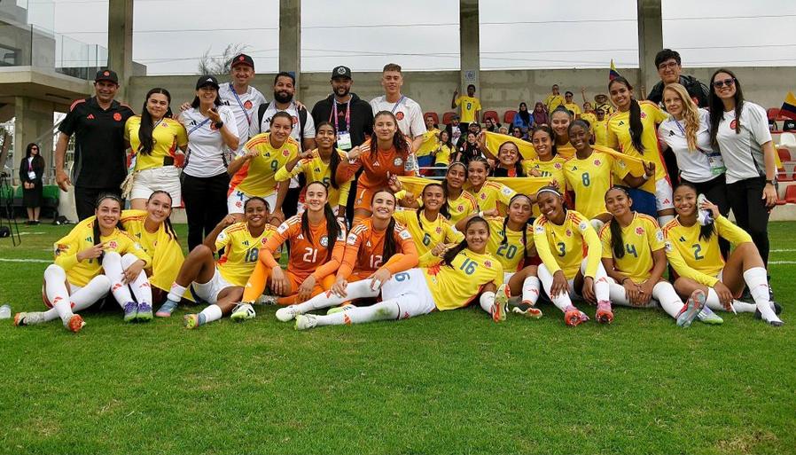 Selección Colombia Femenina Sub 17.