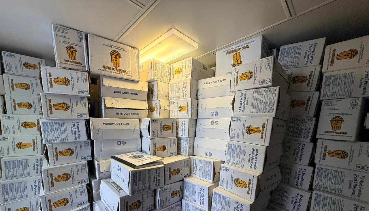 Ayuda humanitaria de Colombia a Jamaica.