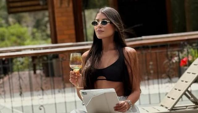 La ex señorita Antioquia, Laura Gallego.