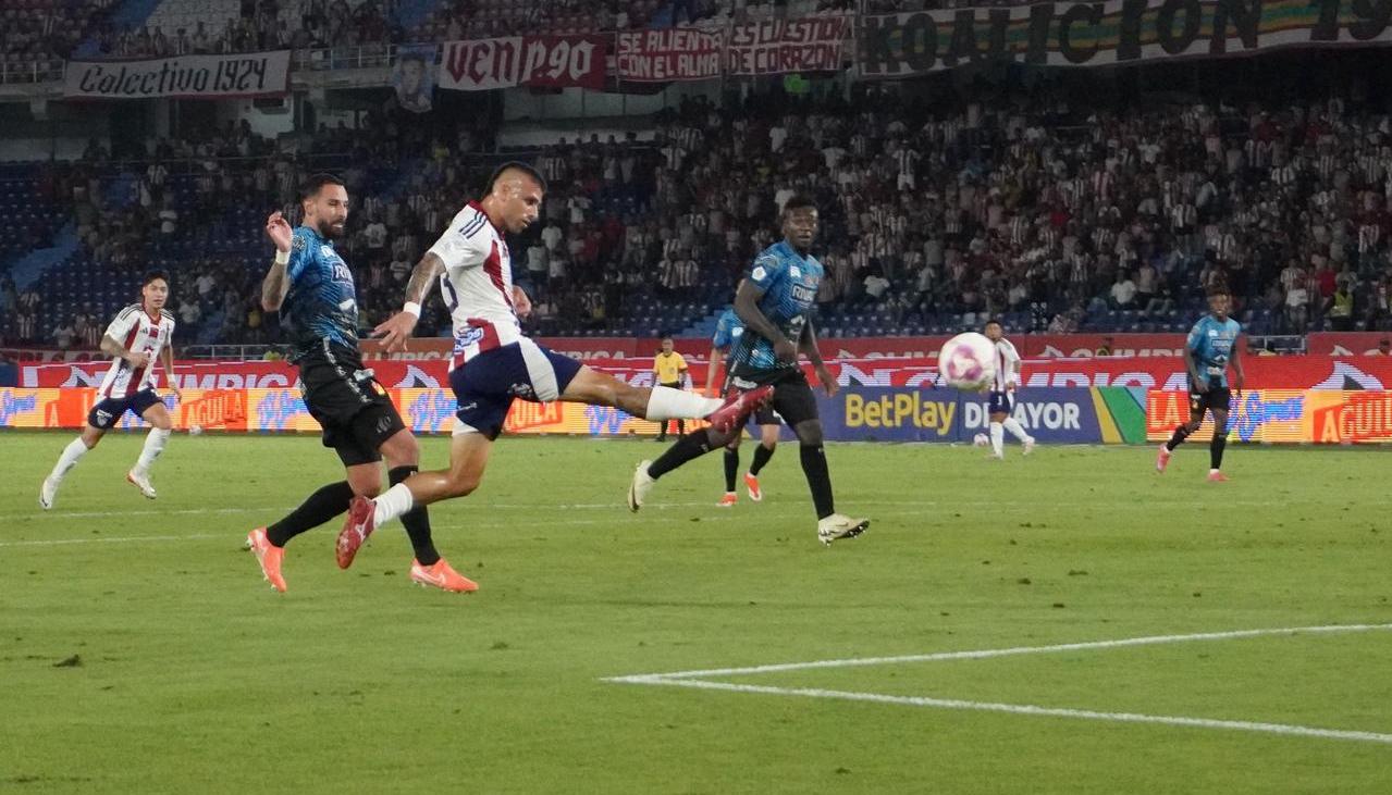 El gol del triunfo del Titi Rodríguez. 