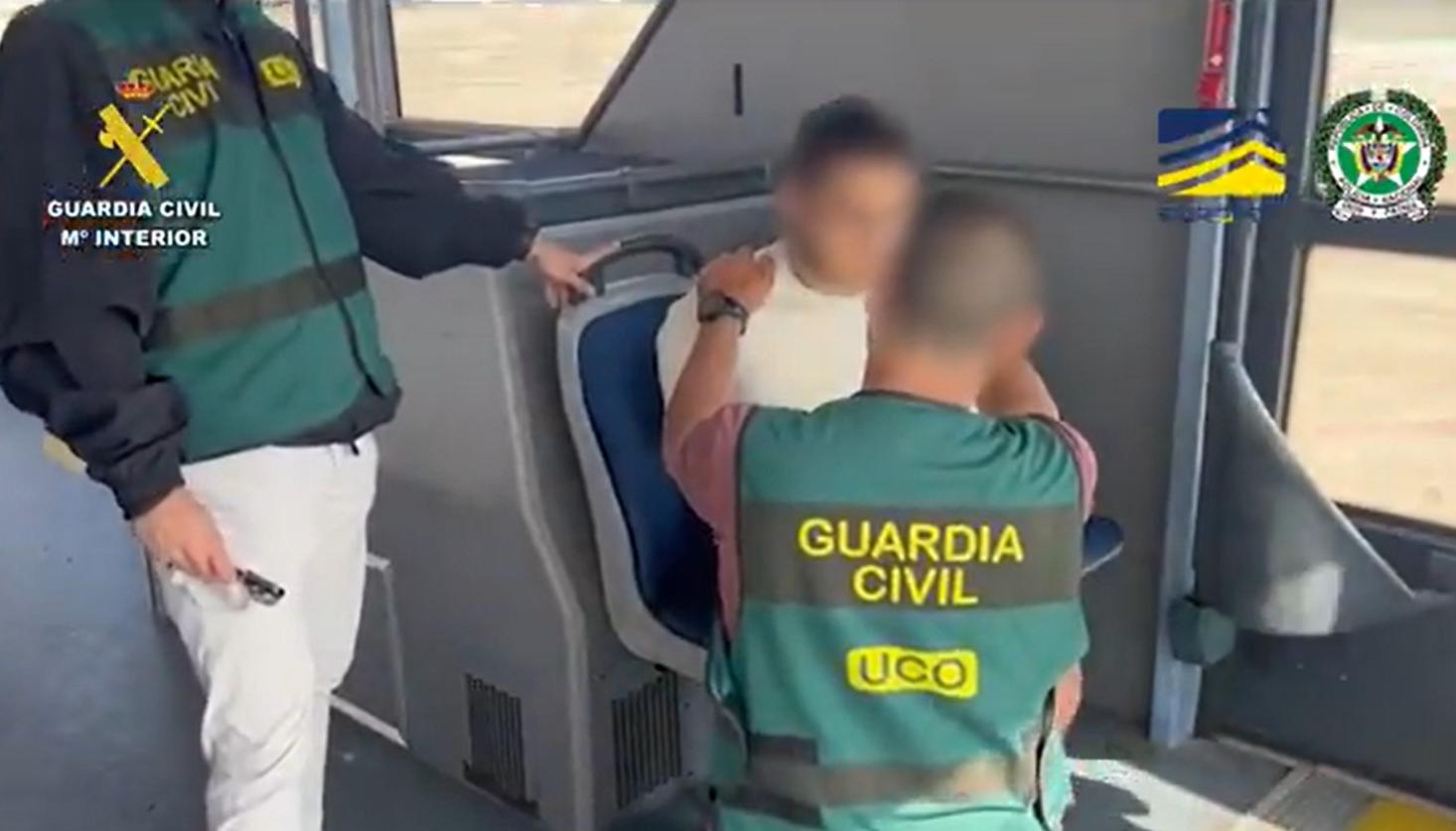 'Operación Galupa' coordinada por Colombia y España.