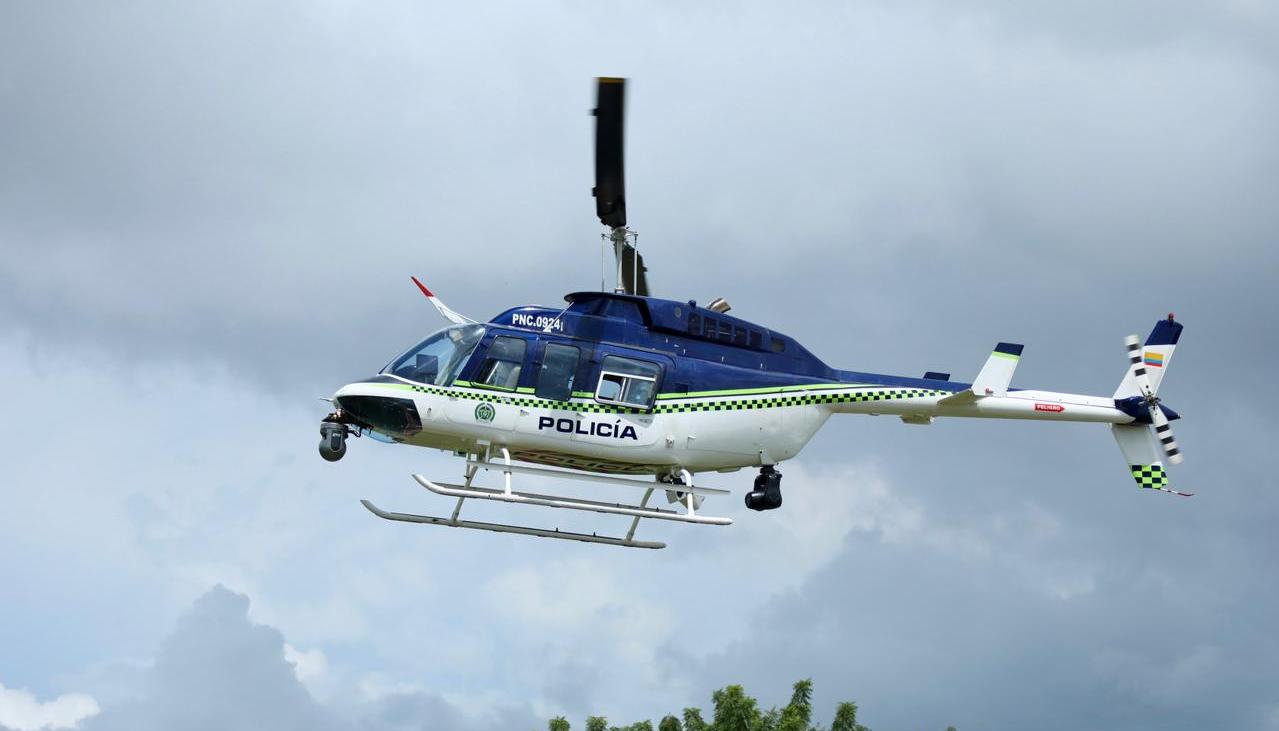 Helicóptero 'Halcón'. 