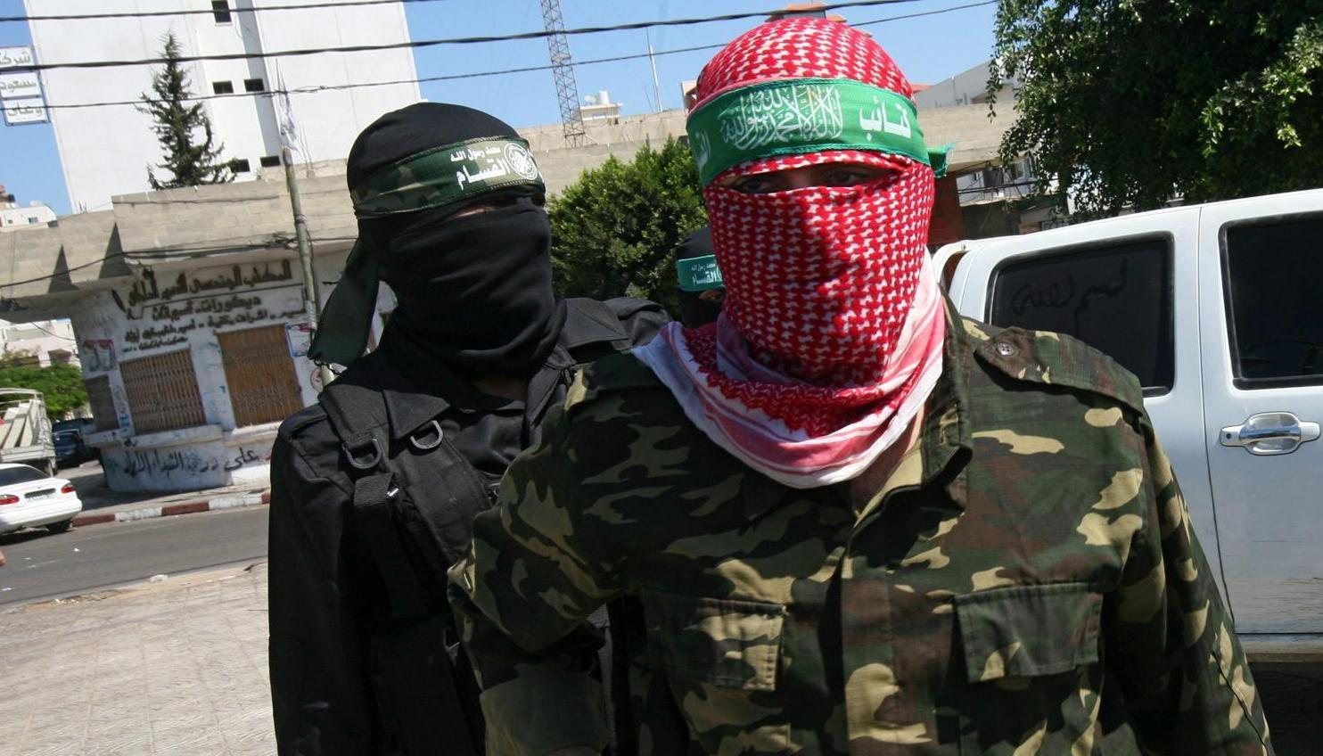 Grupo armado Hamás. 