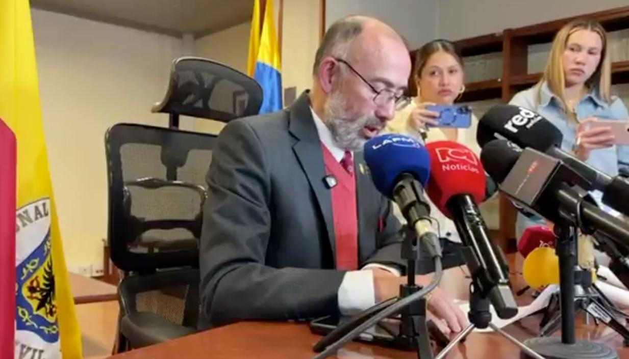 Hermes Lara, presidente de la Corporación de Jueces y Magistrados de Colombia. 