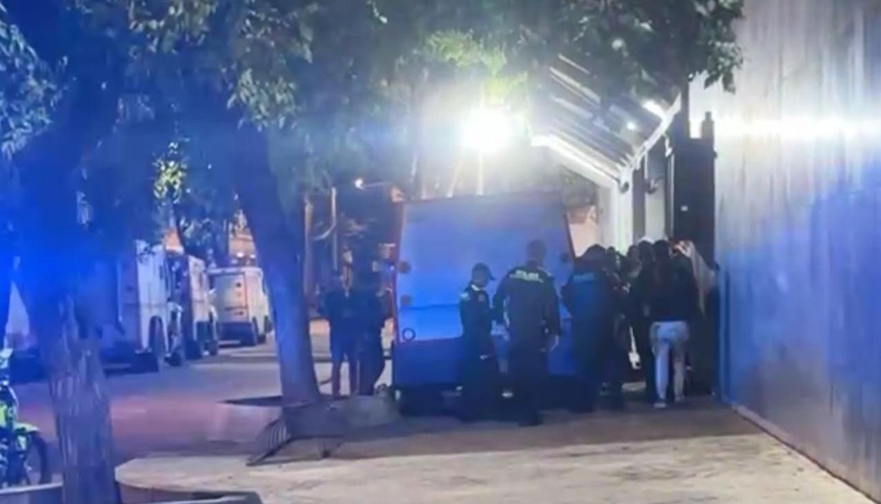 Atraco en el Banco de la República.