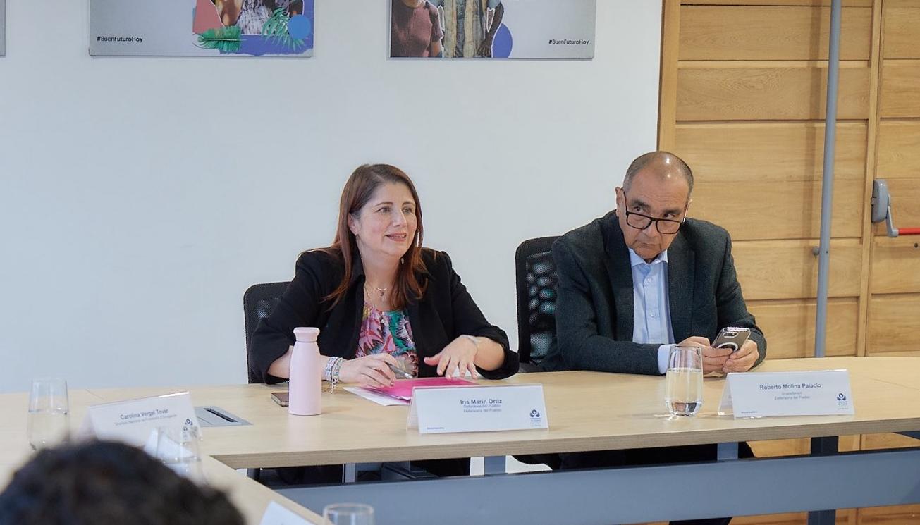 Iris Marín Ortiz, defensora del Pueblo.