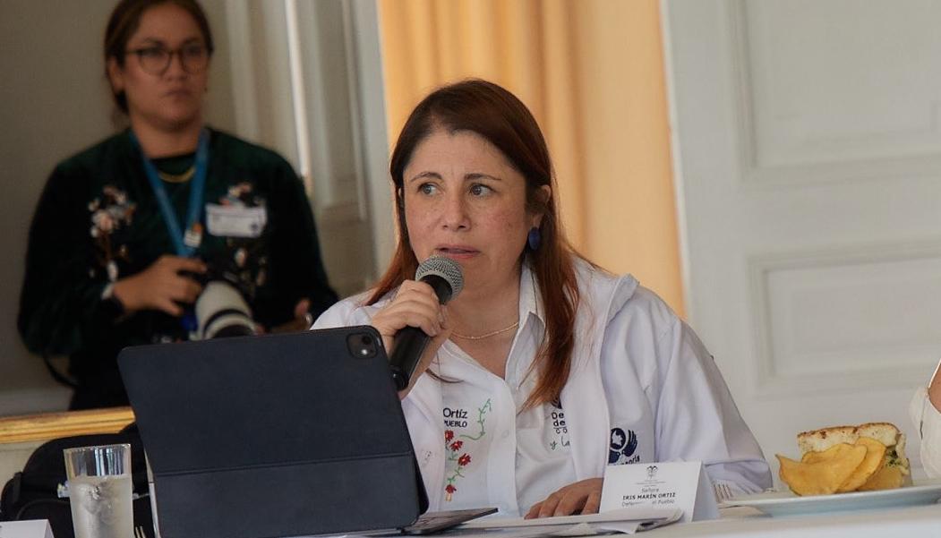 Iris Marín Ortiz, defensora del Pueblo.