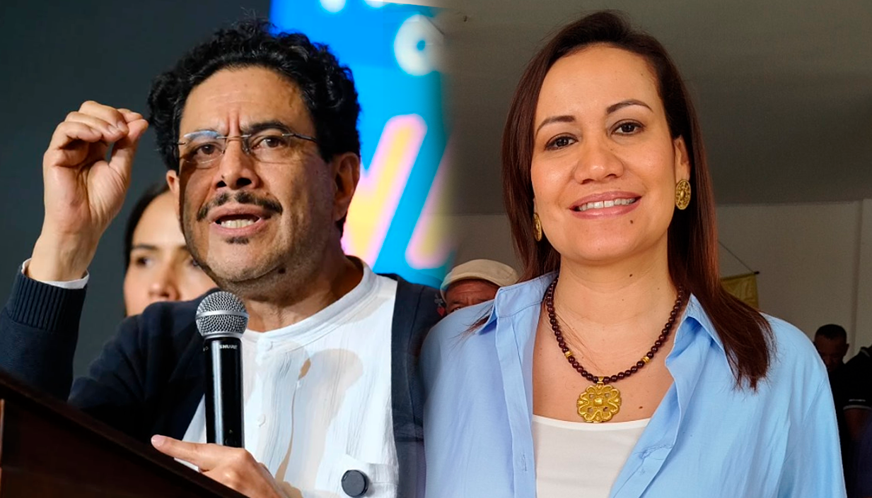 El senador Cepeda y la exministra Corcho