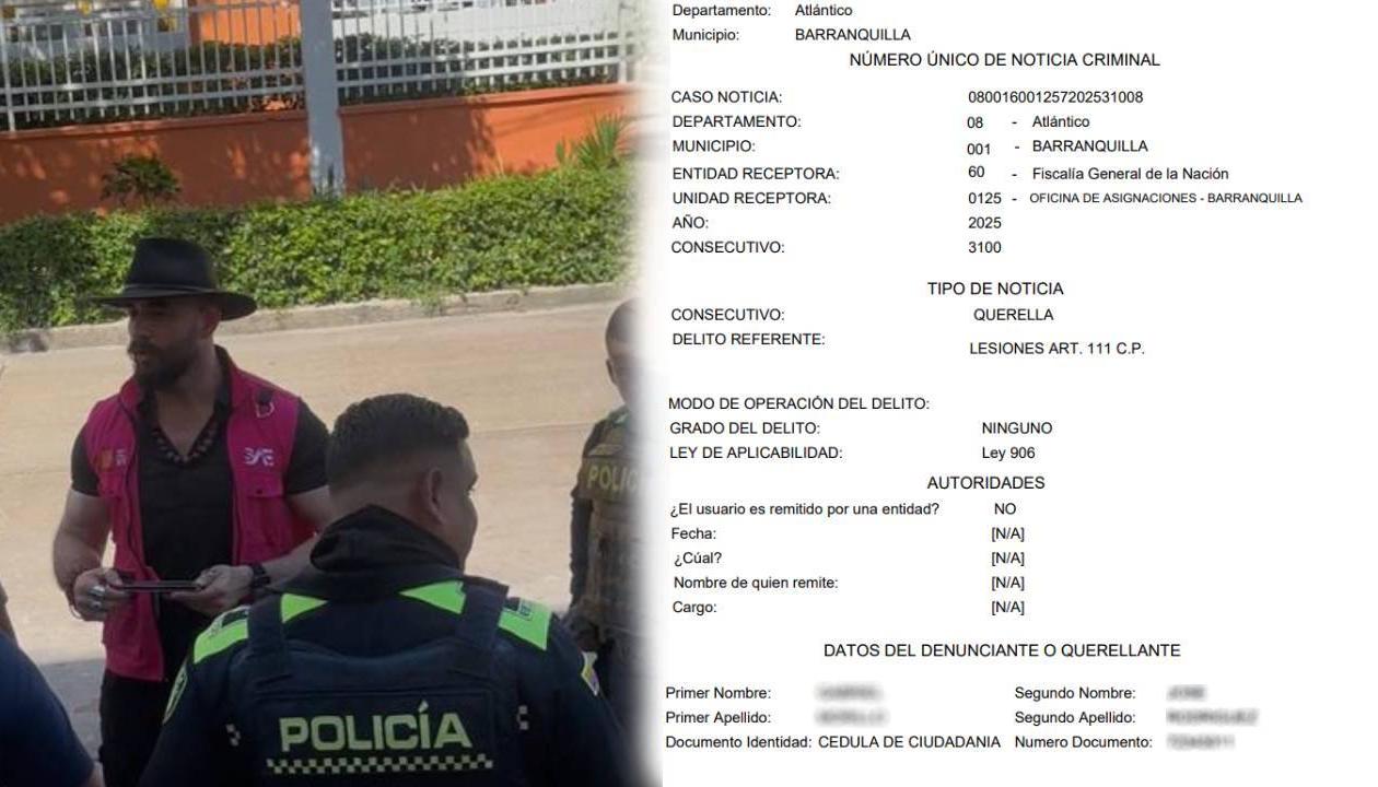 Jaime Avendaño Camacho en el procedimiento/ la denuncia