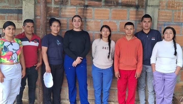 Integrantes de la misión médica.