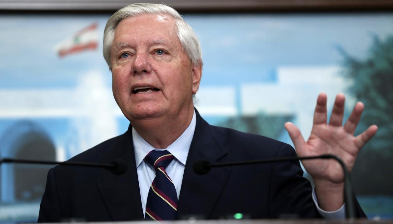 El senador estadounidense Lindsey Graham.