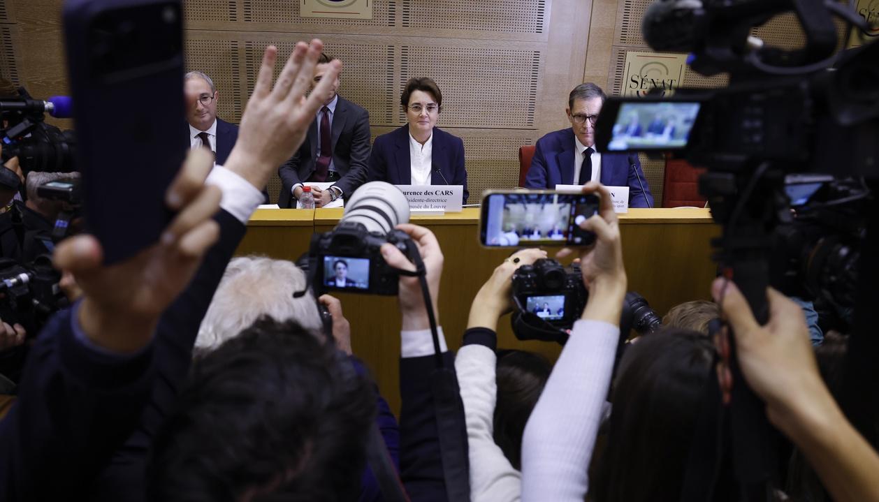 Rueda de prensa de la Fiscalía.