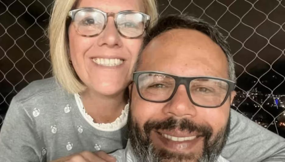 Marianela González y su esposo Rafael Tudares