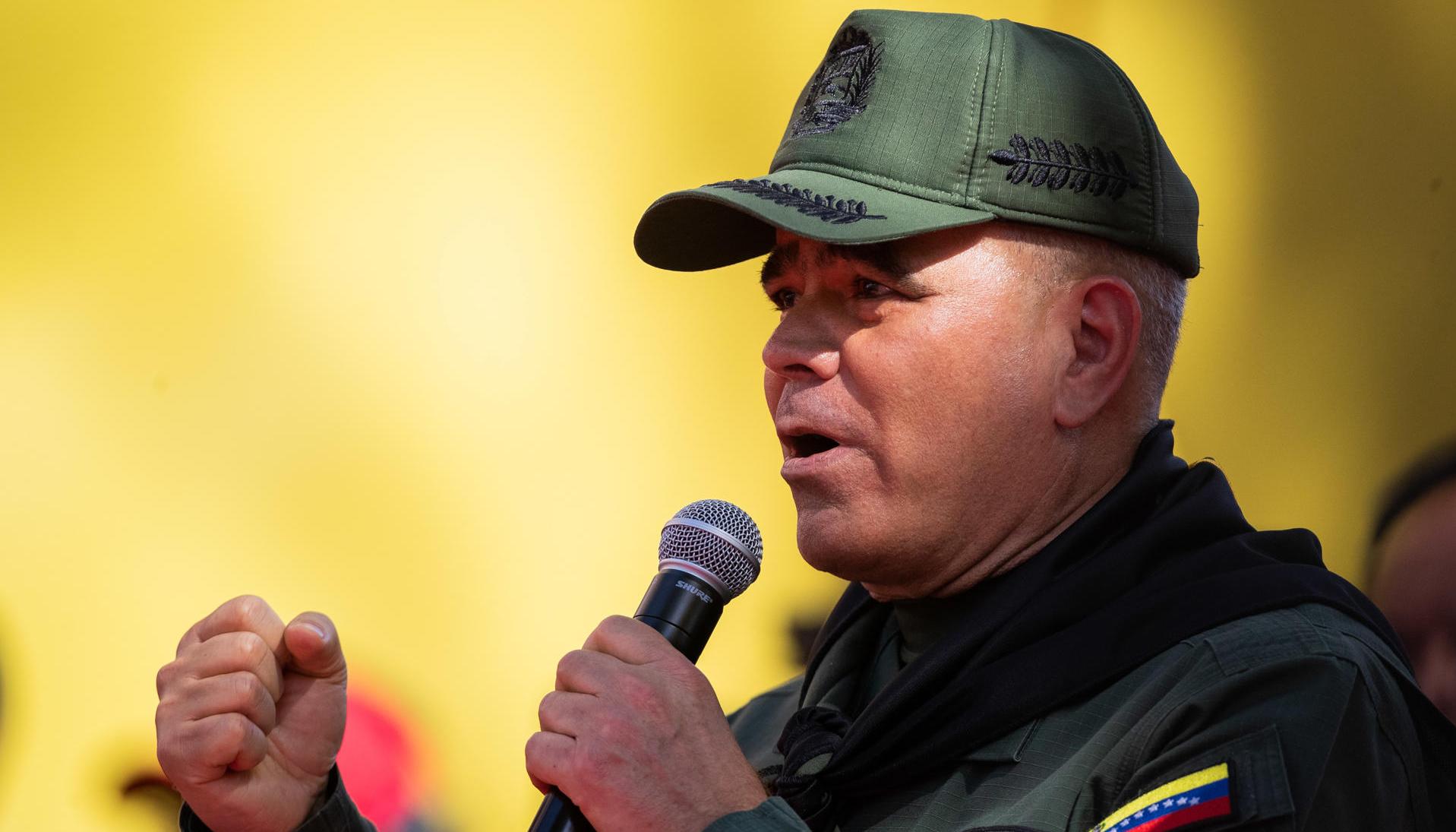 Ministro de defensa de Venezuela, Vladimir Padrino López.