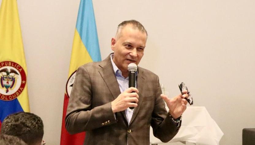 El magistrado Álvaro Restrepo Valencia.