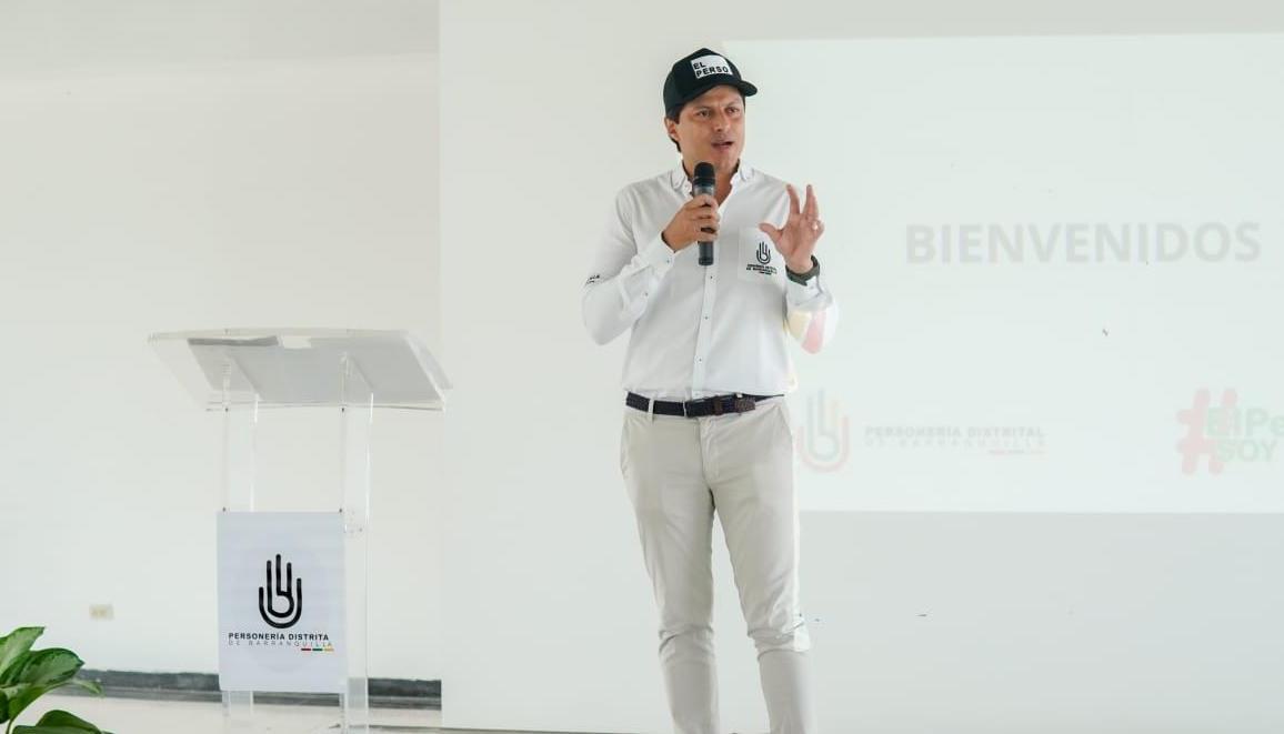 Miguel Ángel Alzate, personero Distrital de Barranquilla.