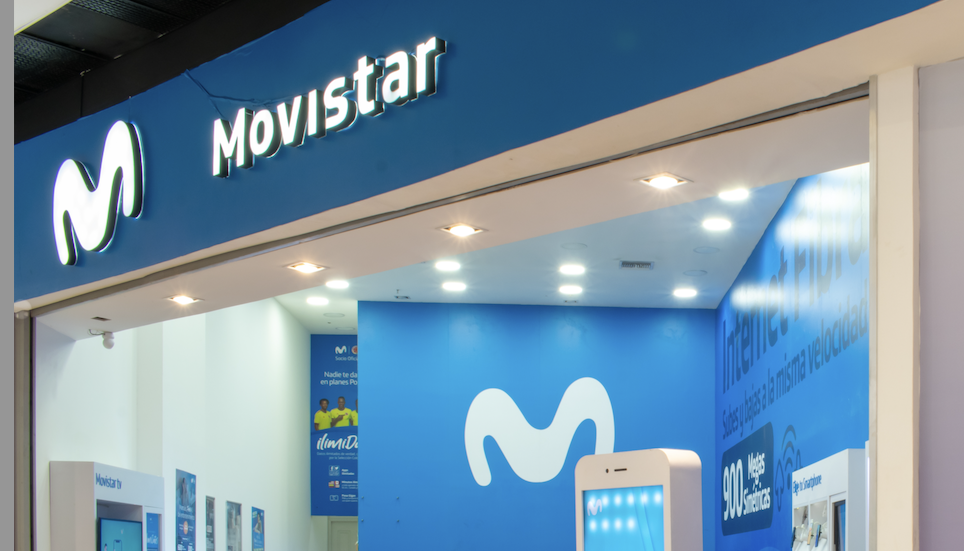 Oficina de Movistar.