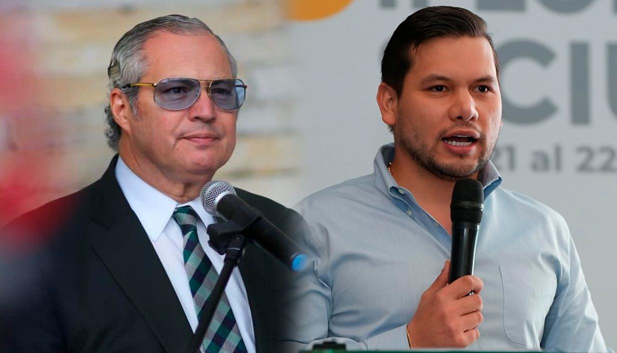 Excongresistas Iván Name y Andrés Calle. 