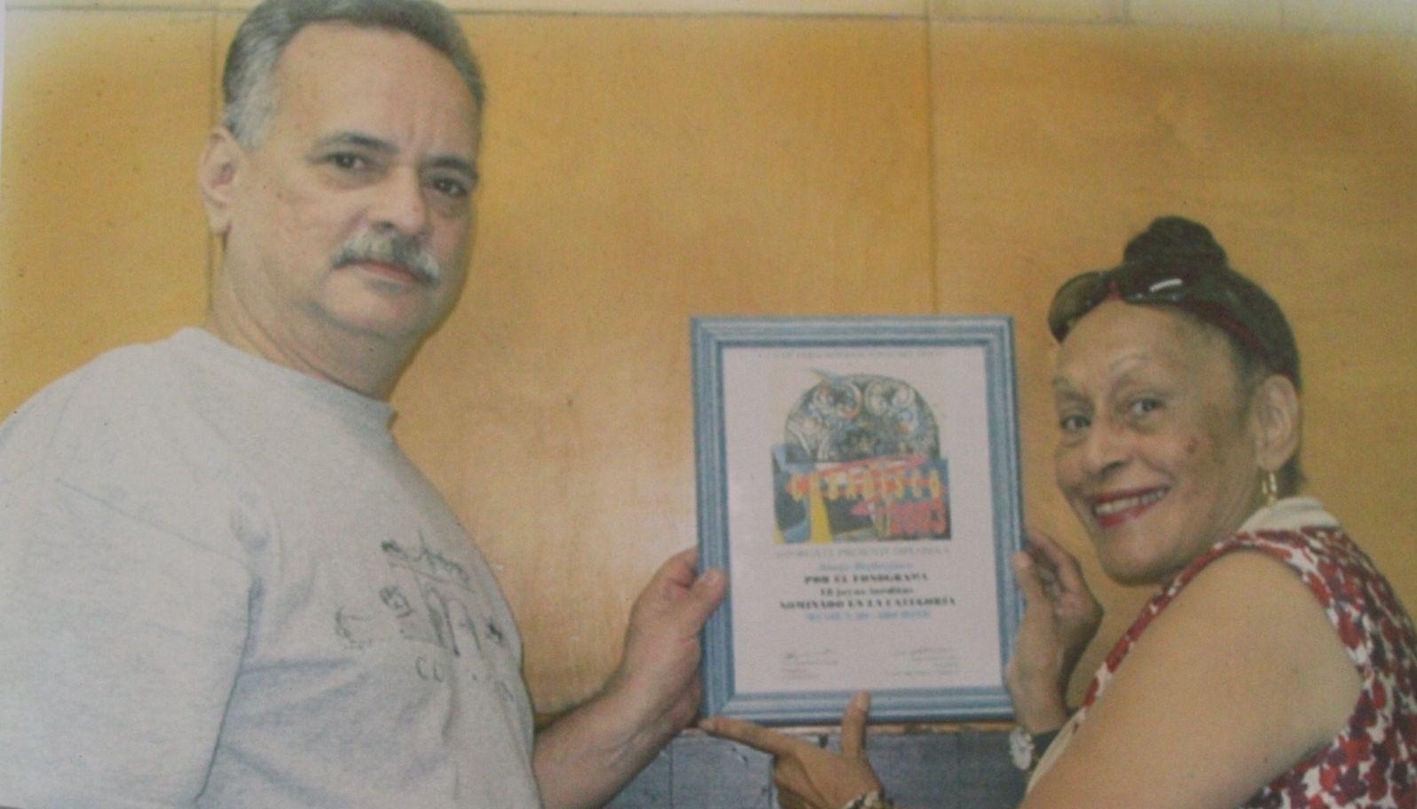 Jorge Rodríguez y Omara Portuondo.