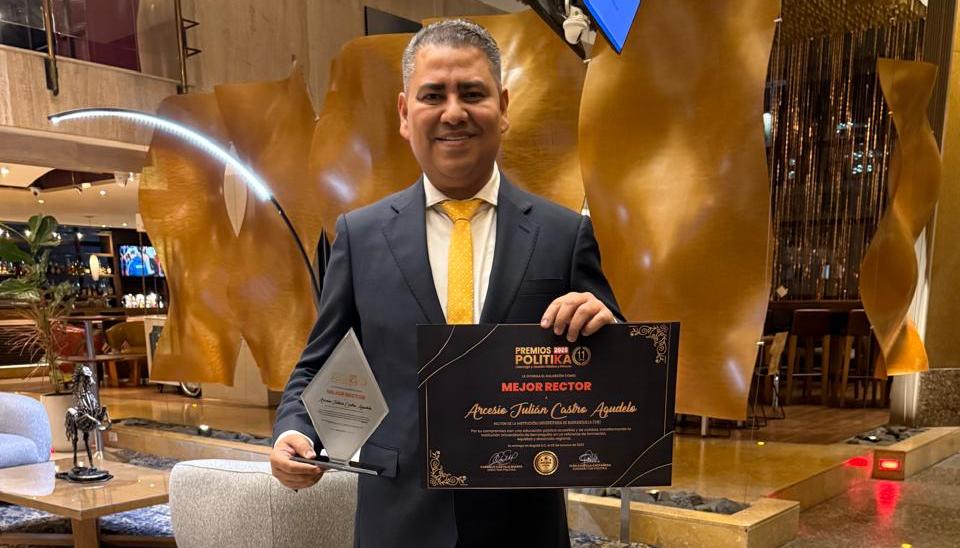 Arcesio Castro, rector de la Institución Universitaria de Barranquilla.