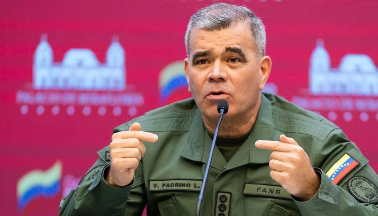 Ministro de Defensa de Venezuela, Vladimir Padrino López.