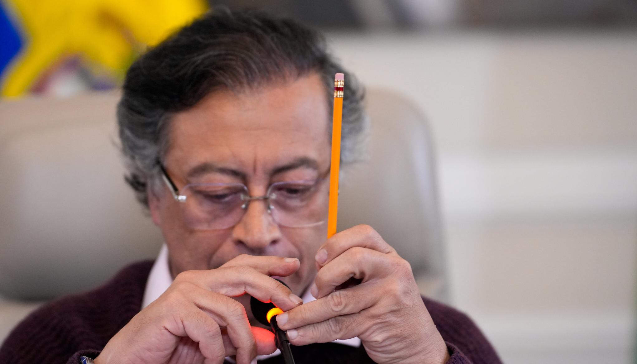 El Presidente de la República, Gustavo Petro.