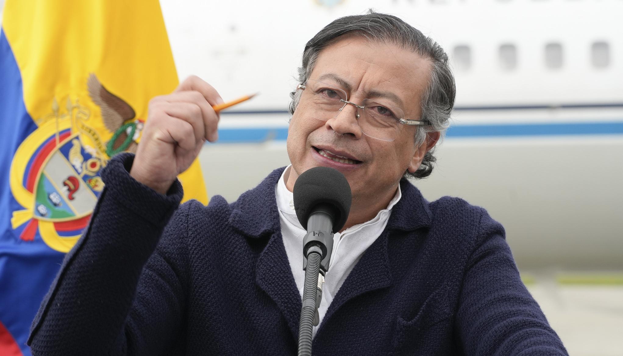 El Presidente Gustavo Petro.