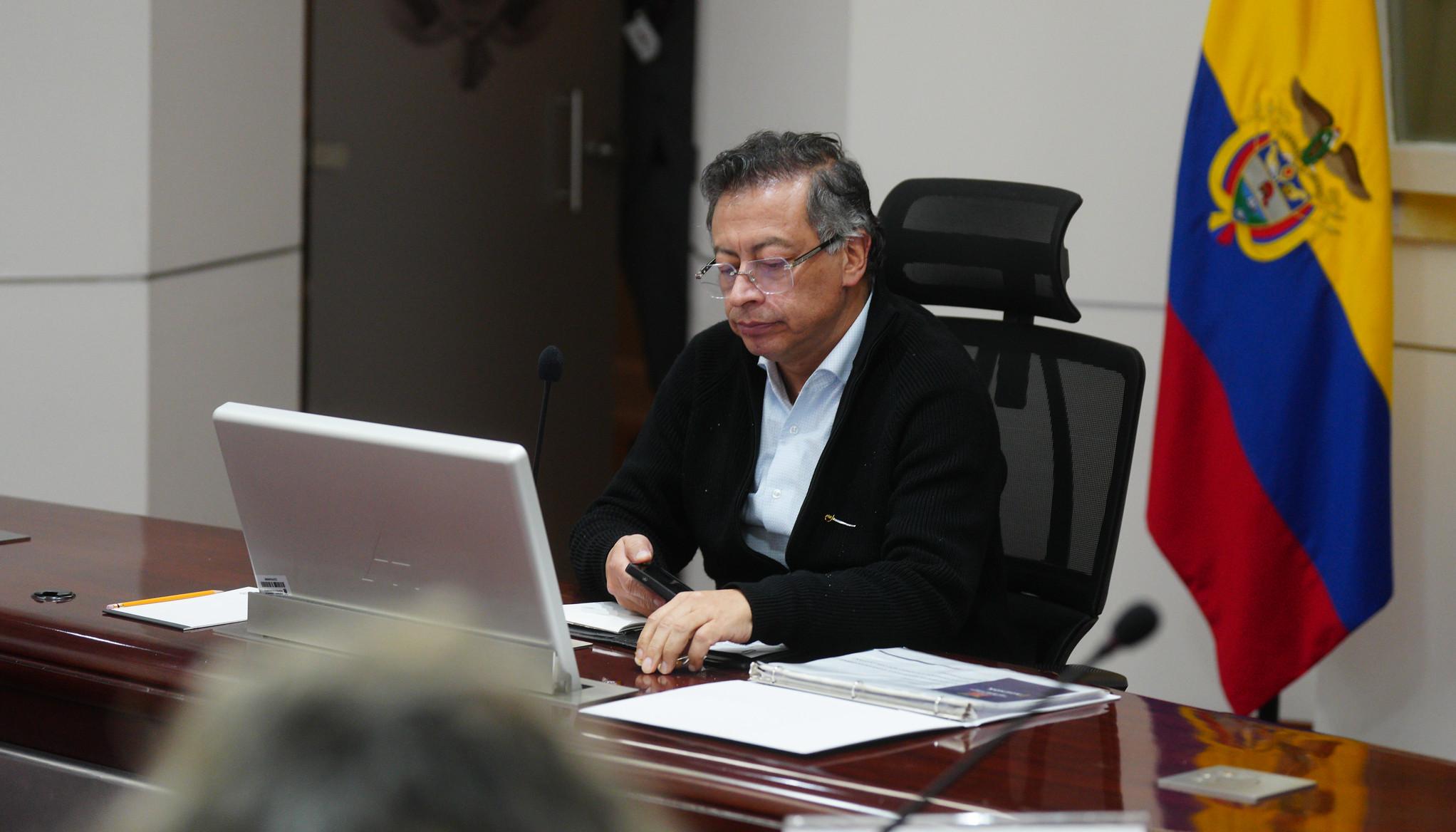 El Presidente de la República, Gustavo Petro.