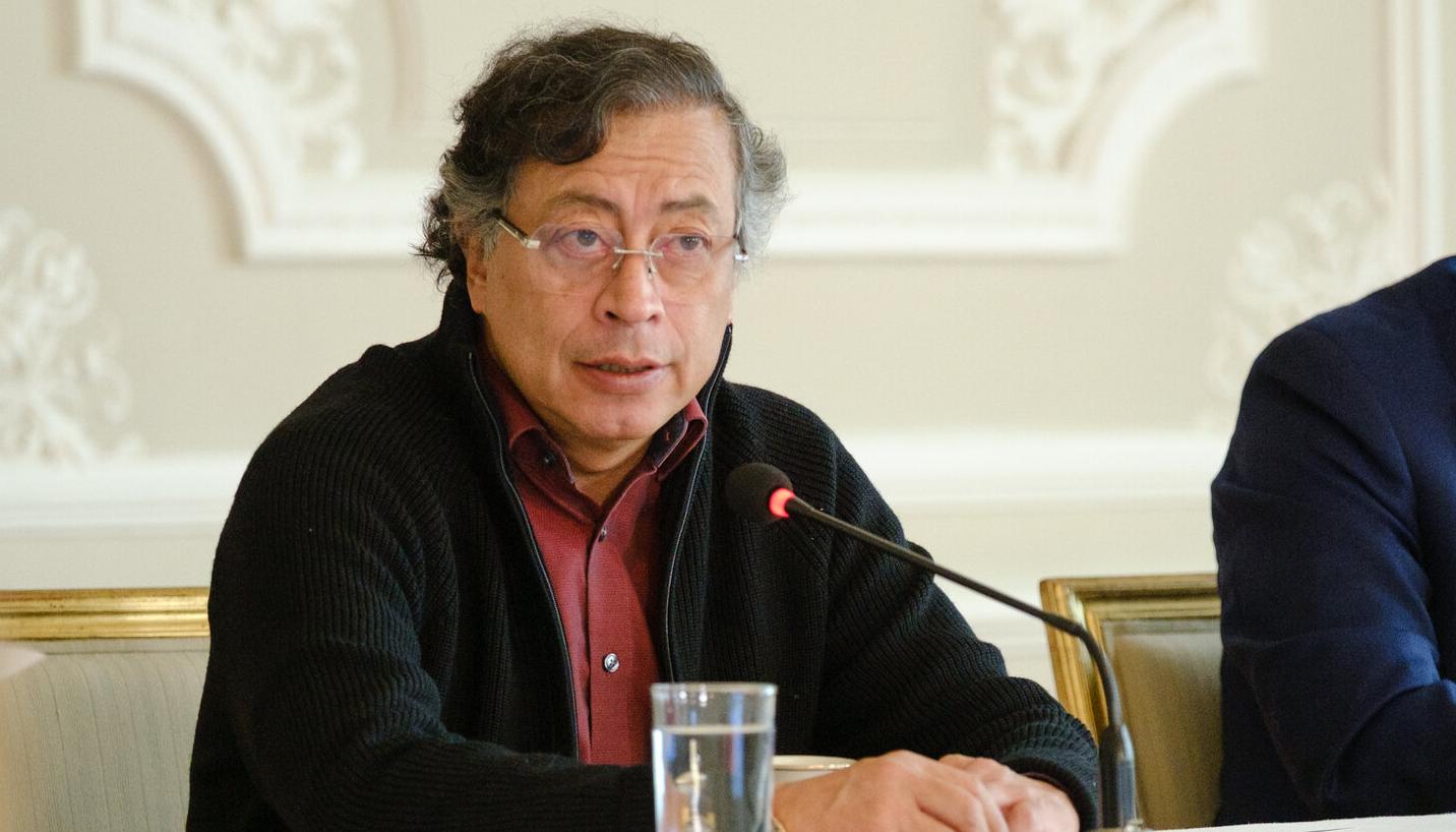 El Presidente Gustavo Petro.