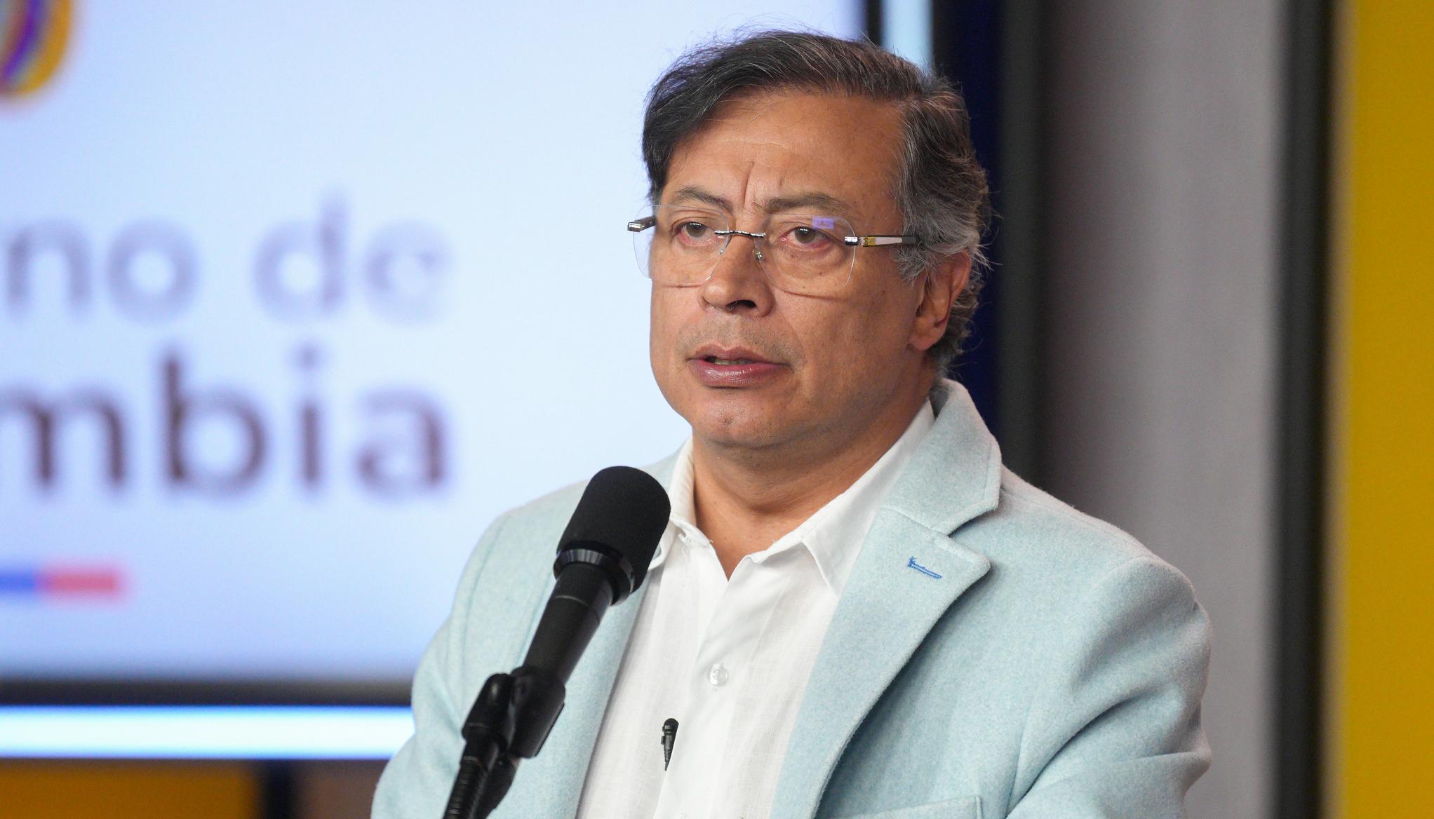 El Presidente Gustavo Petro.