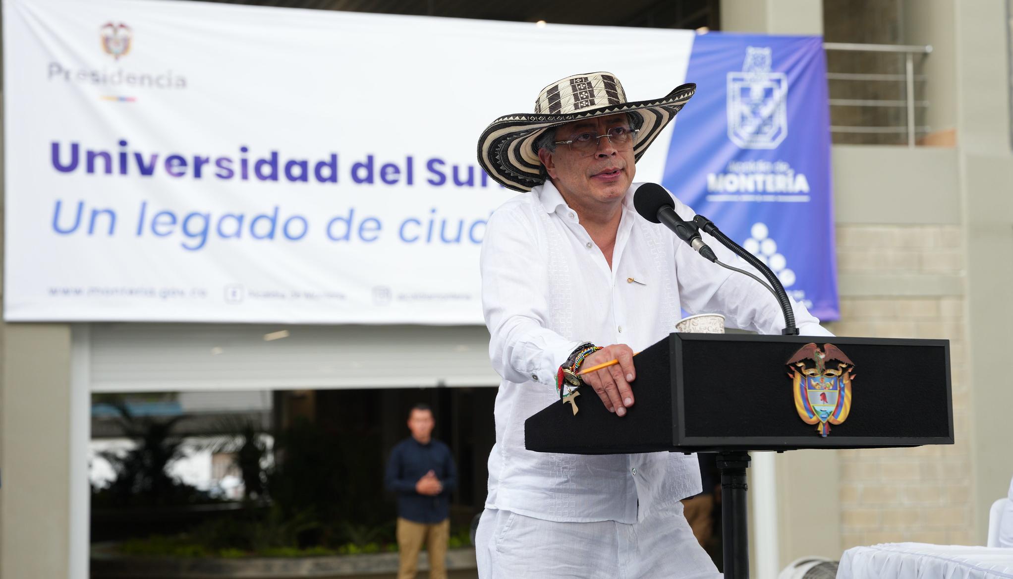 El Presidente Gustavo Petro.