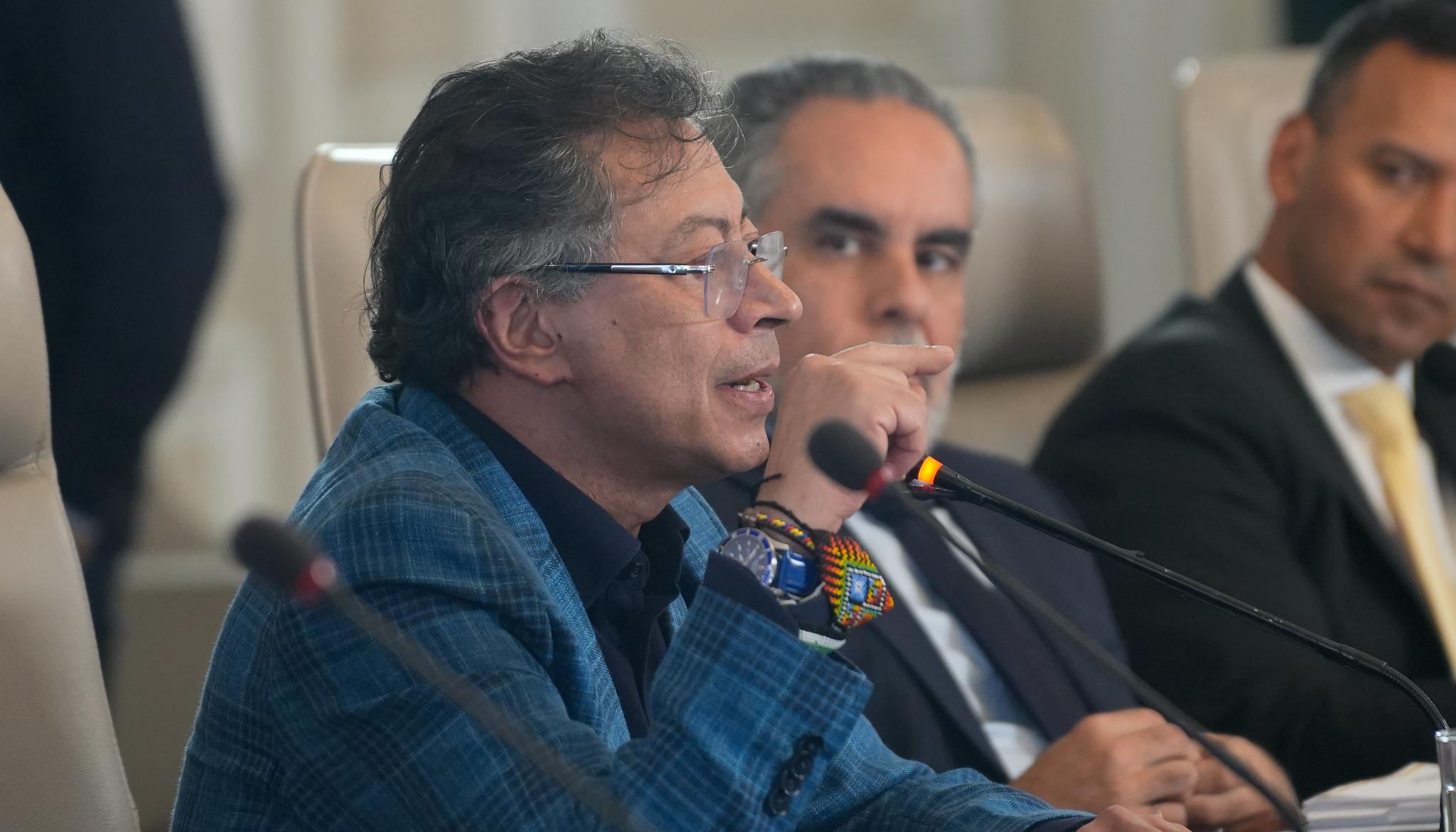 El Presidente de Colombia, Gustavo Petro.
