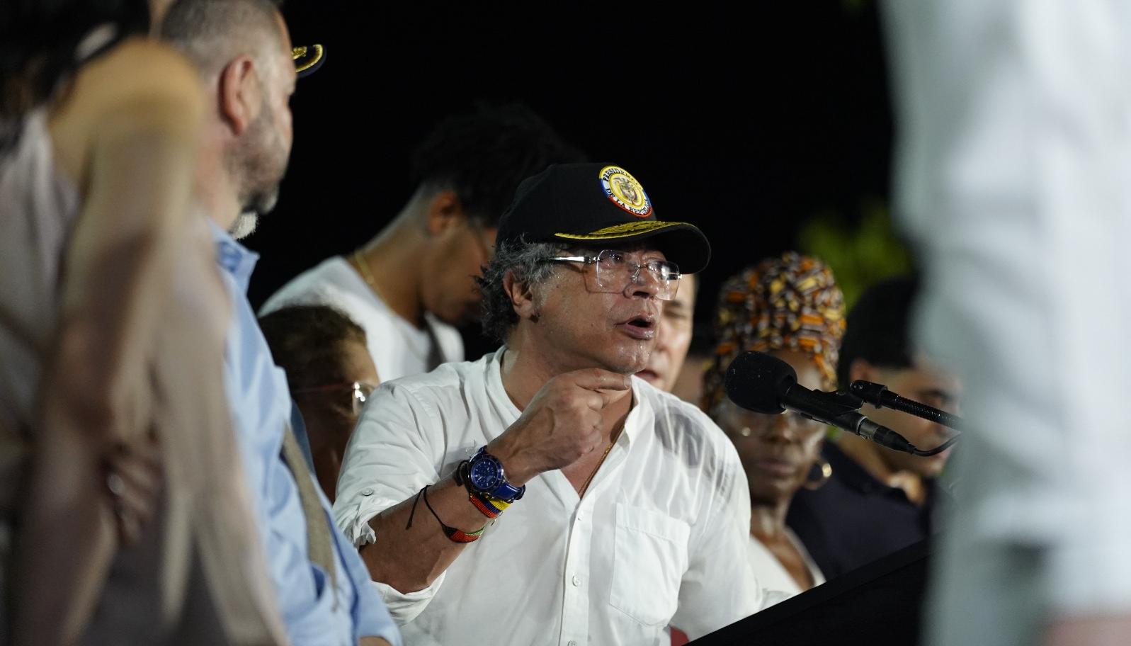 Presidente Gustavo Petro. 