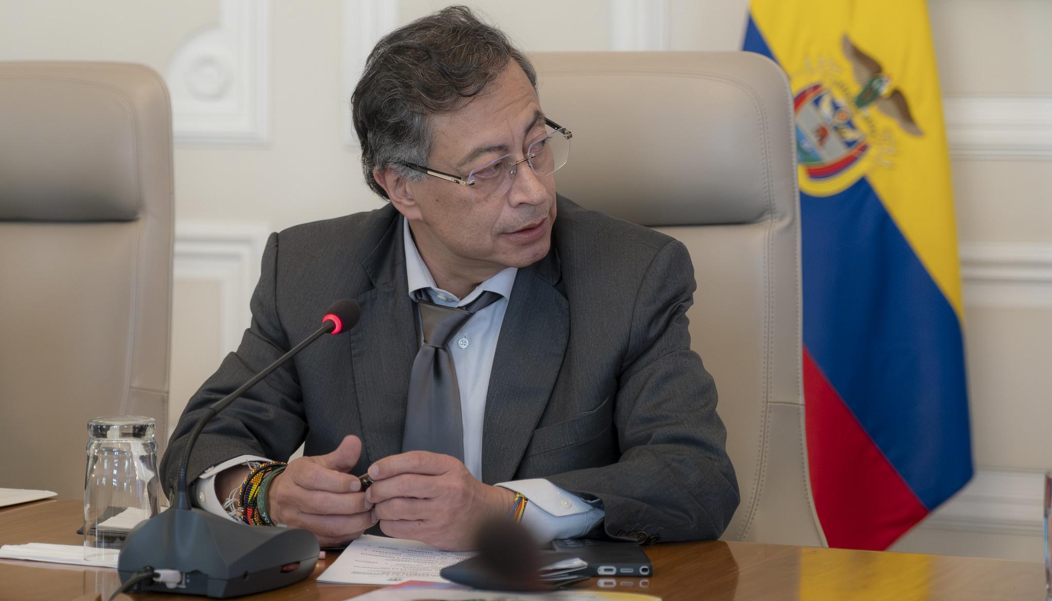 El Presidente Gustavo Petro.
