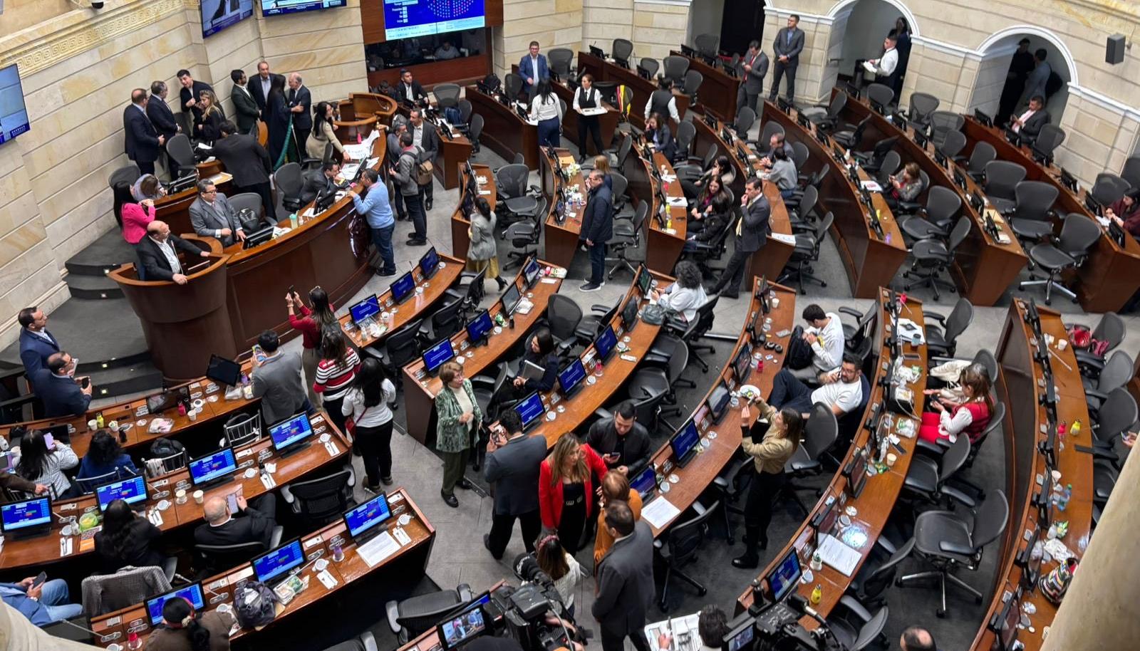 Plenaria del Senado.