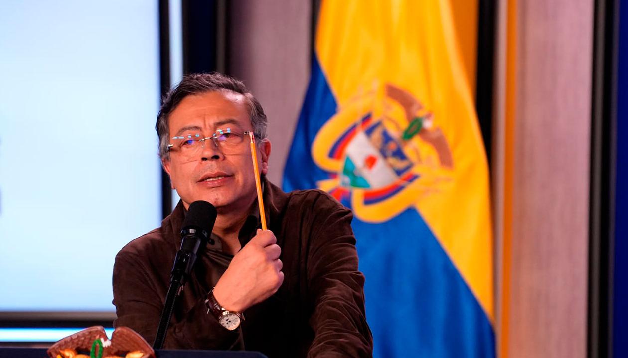 Gustavo Petro, Presidente de Colombia. 