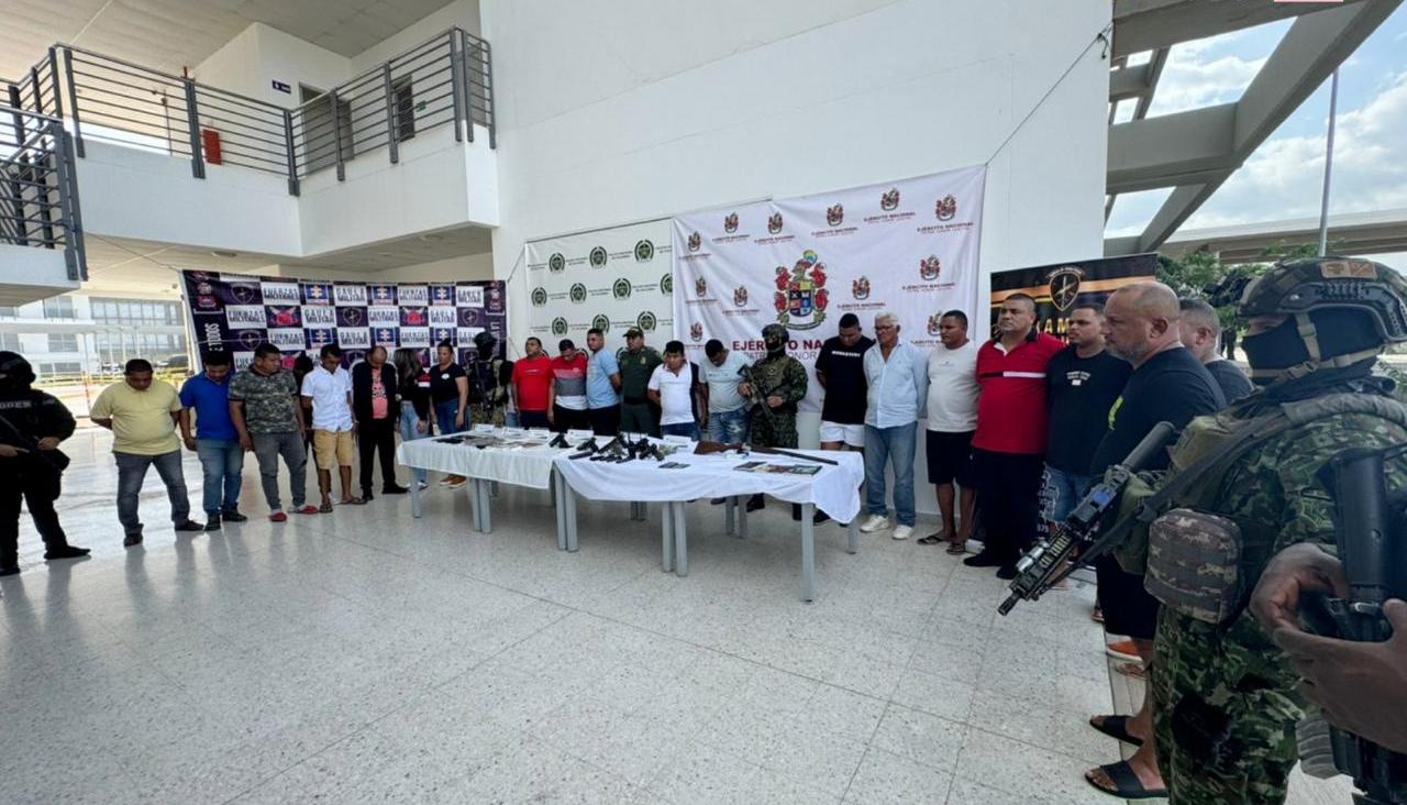 Presunta red logística de la ACSN.