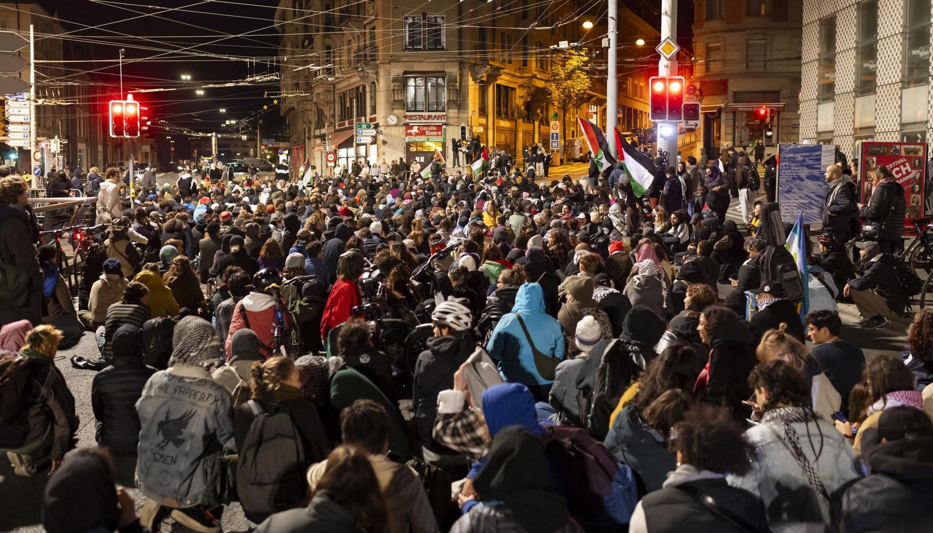 Protestas en Suiza e Italia por interceptación de la Global Sumud Flotilla