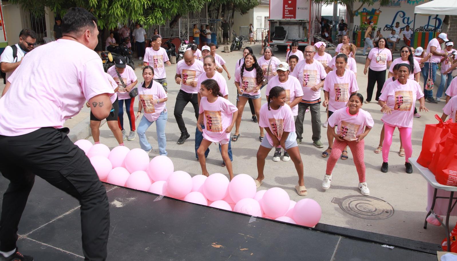 'Ritmo rosa' en Soledad.