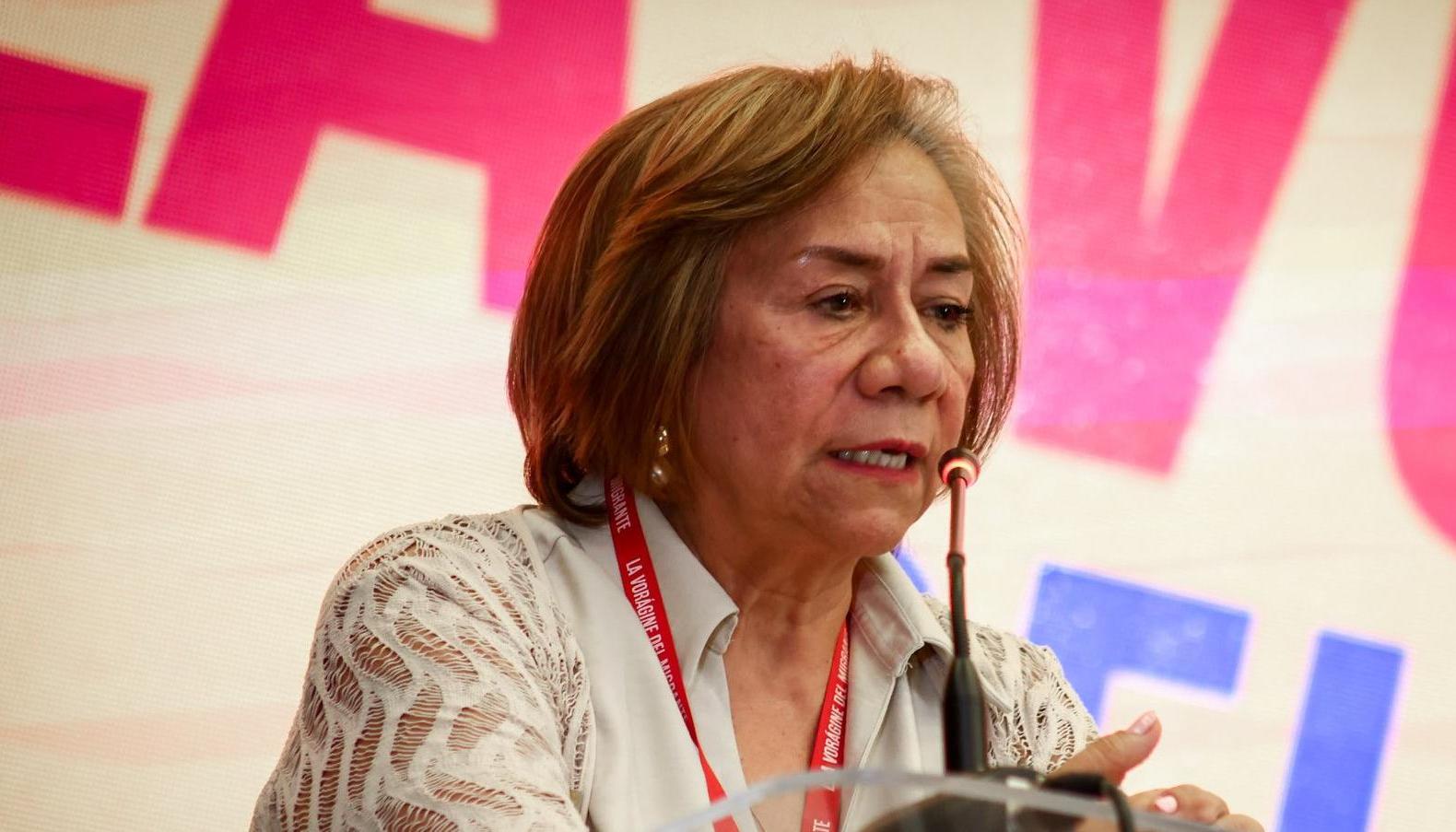 La Canciller Rosa Yolanda Villavicencio.