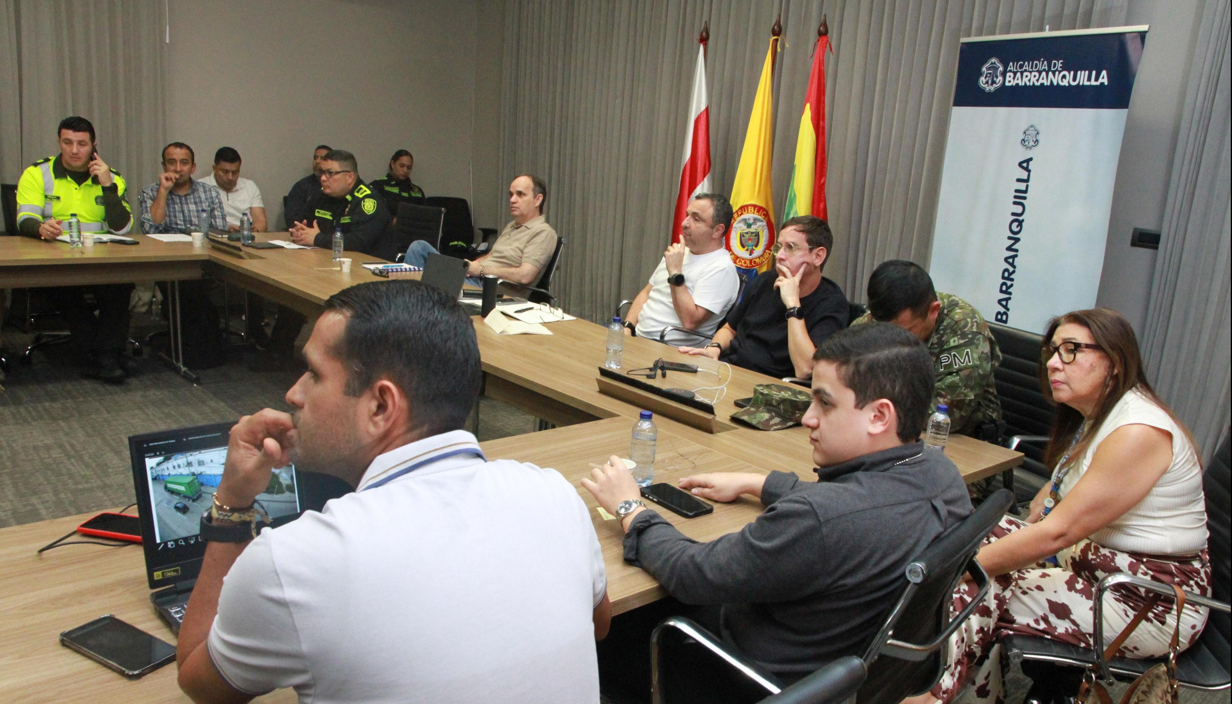 Comité de Seguimiento Interinstitucional en la Alcaldía Distrital. 